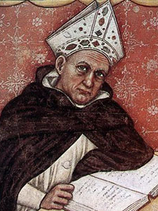 Retrato de Alberto Magno